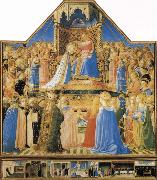 Fra Angelico The Coronation of the Virgin oil painting